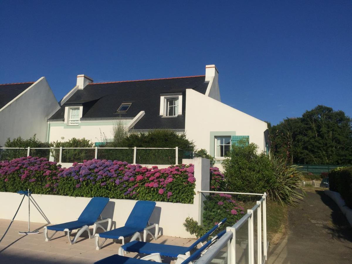 Maison De Vacances De 56 M2 Dans Residence Avec Piscine Chauffee Proche Plages Locmaria エクステリア 写真