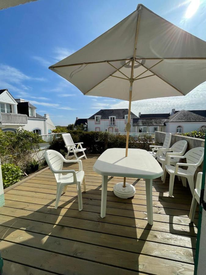 Maison De Vacances De 56 M2 Dans Residence Avec Piscine Chauffee Proche Plages Locmaria エクステリア 写真