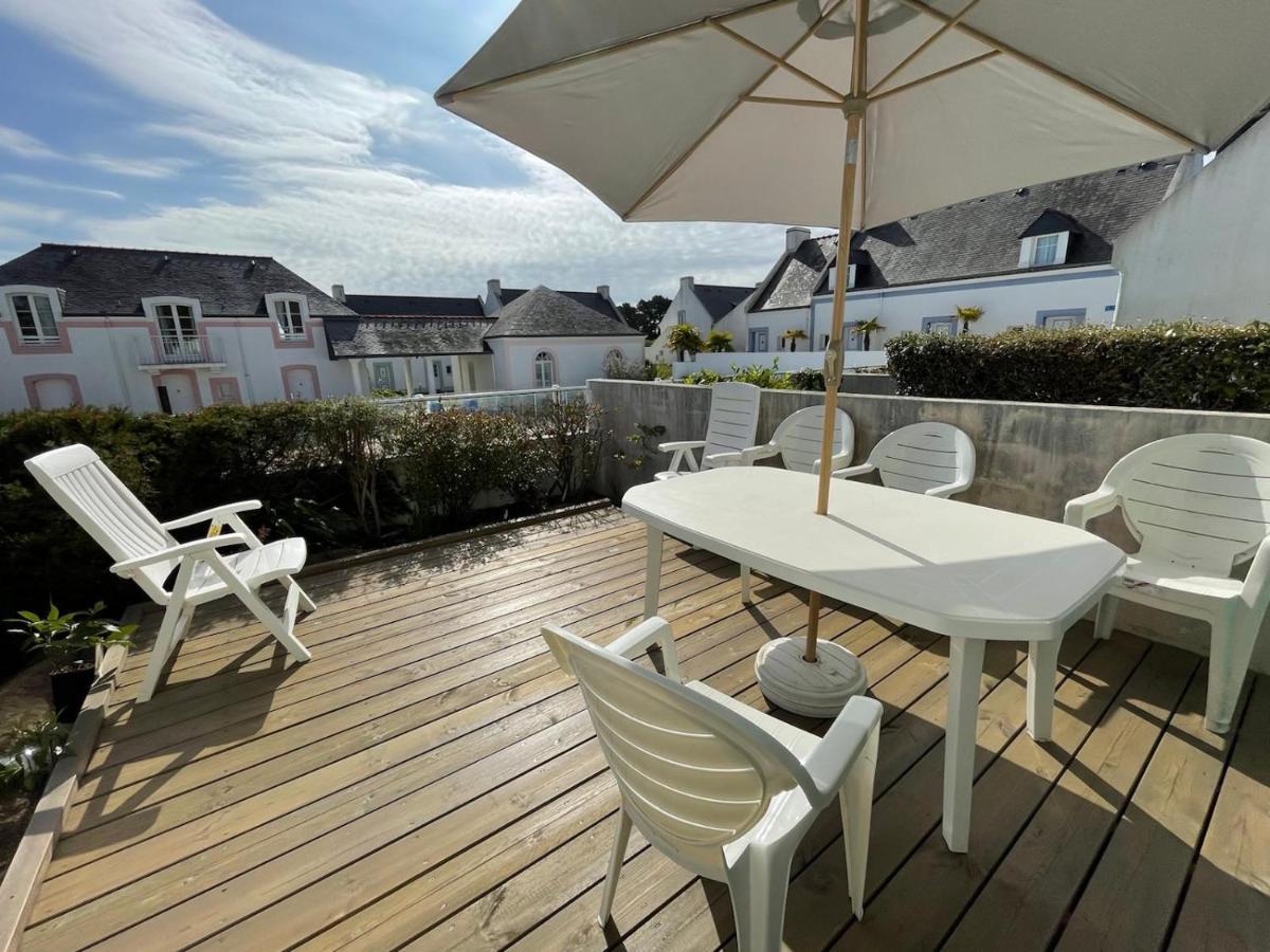 Maison De Vacances De 56 M2 Dans Residence Avec Piscine Chauffee Proche Plages Locmaria エクステリア 写真